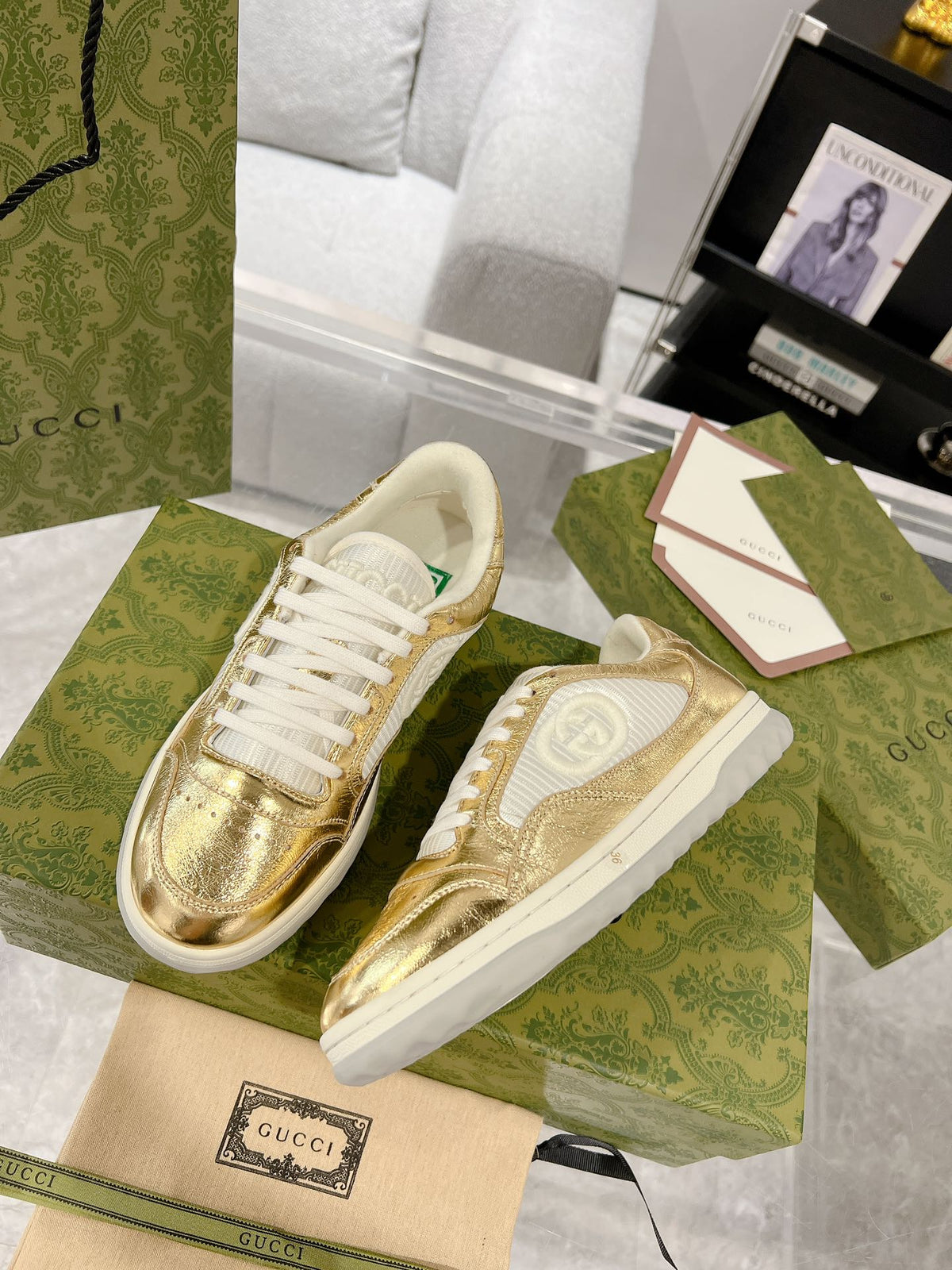 Gucci 2026 Mac 80 Sneaker Leather 937589