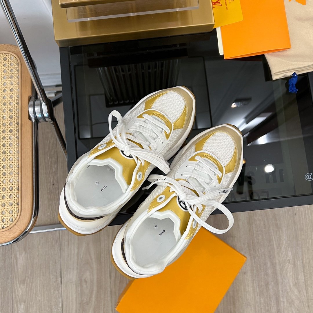 LV RUN 55 SNEAKER LIGHT YELLOR