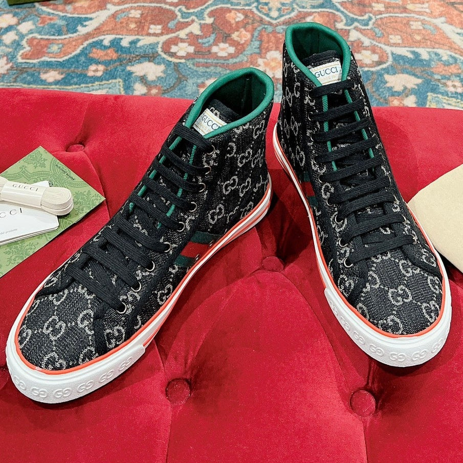 Gucci 2026 High-Top Sneakers Canvas 989036