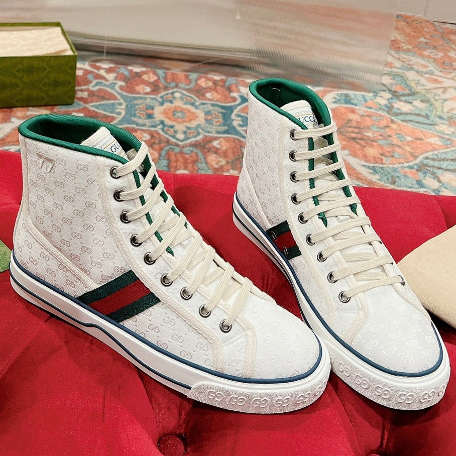 Gucci 2026 High-Top Sneakers Canvas 989036