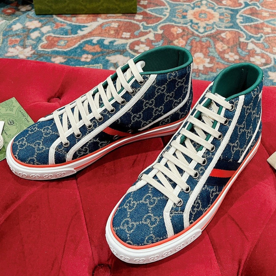 Gucci 2026 High-Top Sneakers Canvas 989036