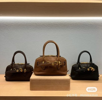 MiuMiu Mini Shell Bag Sheepskin
