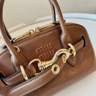 MiuMiu Mini Shell Bag Sheepskin