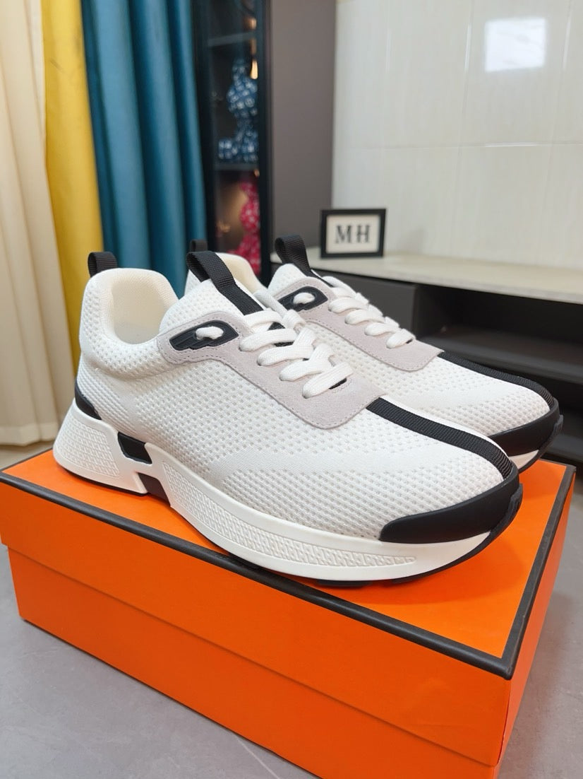 HM Men's Sneaker Mesh Cowhide 526788