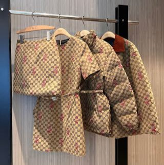 Gucci Beige Polyester Fiber