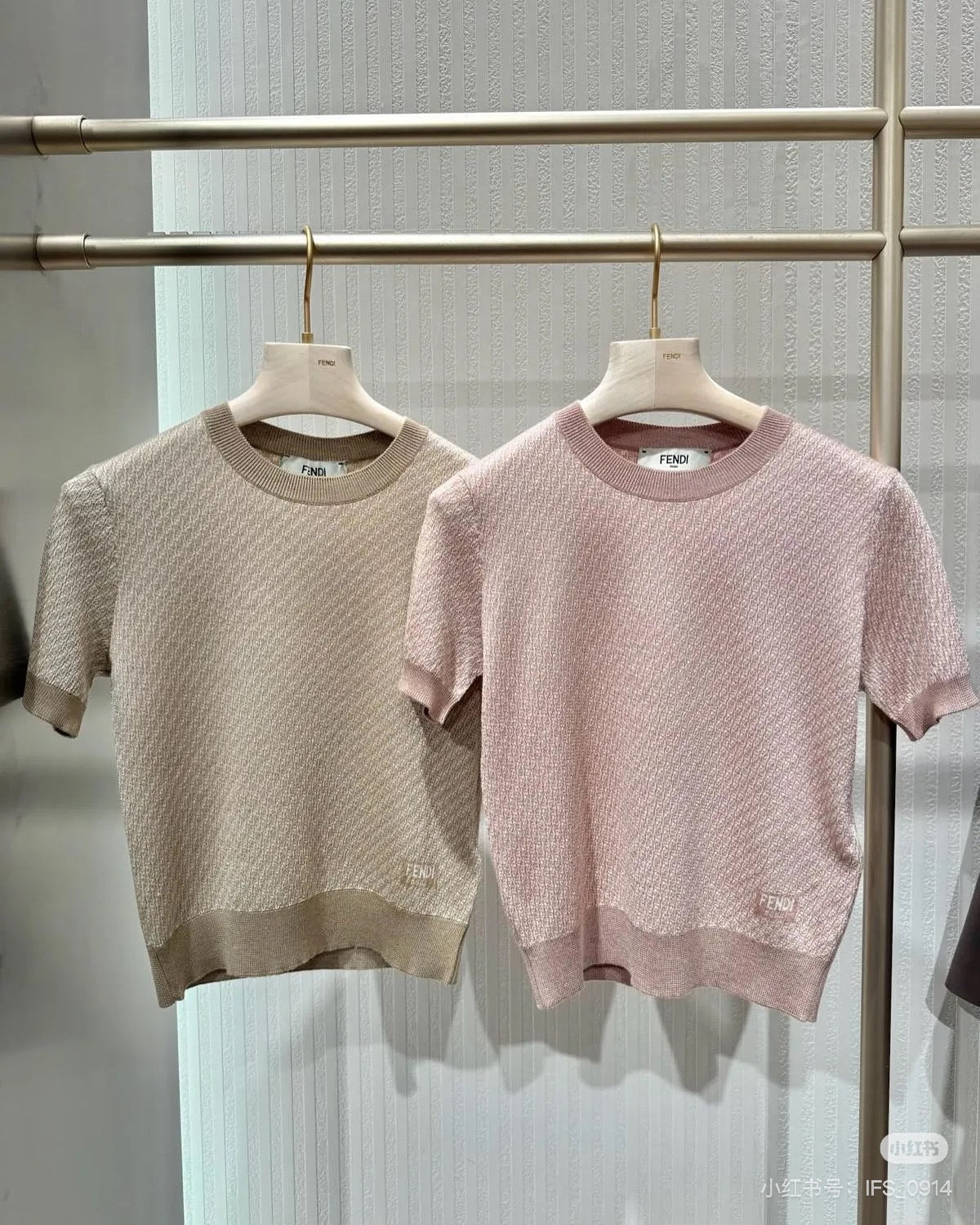 Fendi 25 Knitted Shirt Tencel