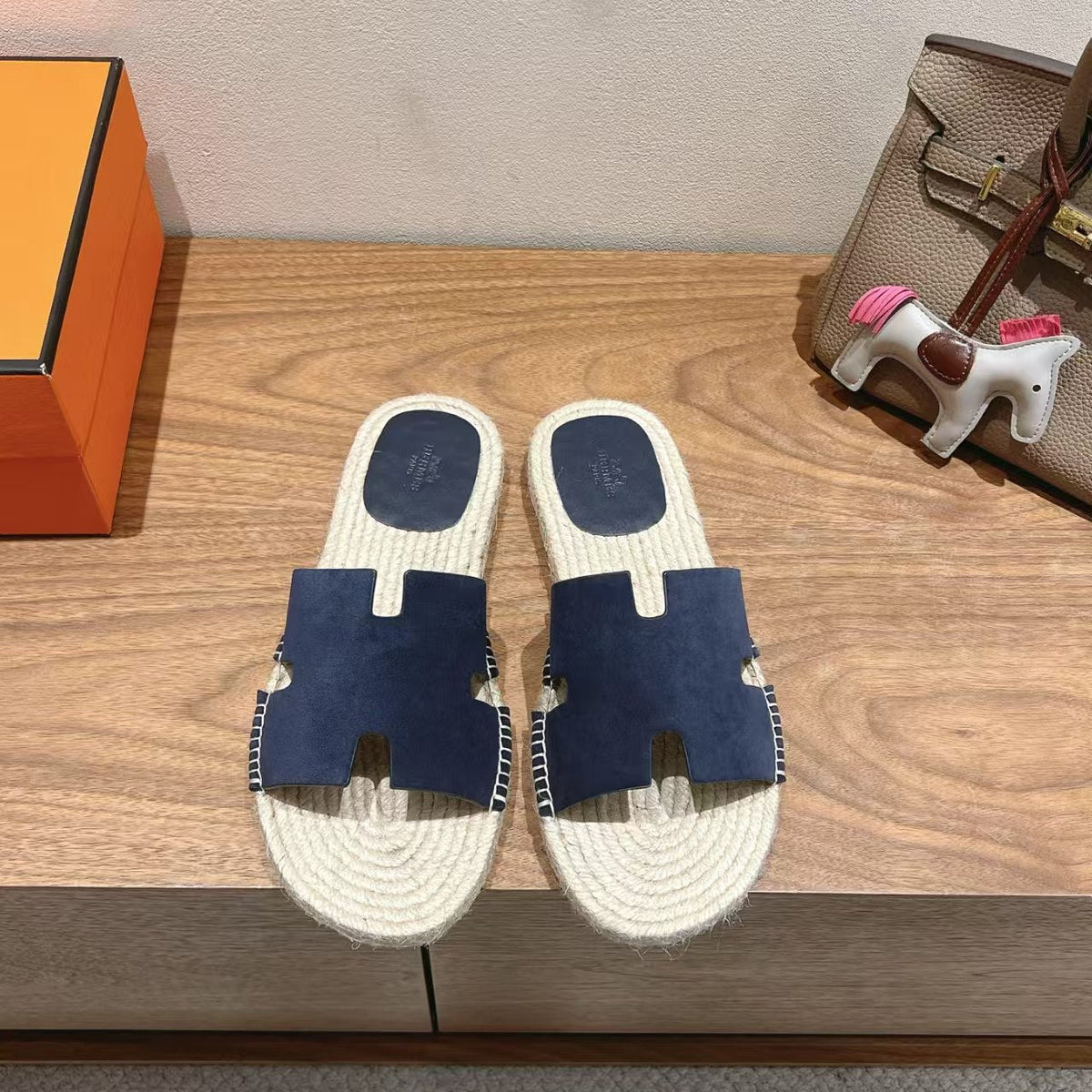 HM Men's 25 Antigua Espadrille Slide Suede 563957