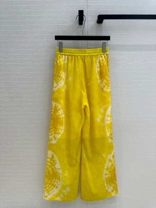 CD 25 Dopamine Dye Pattern Set Yellow Cotton