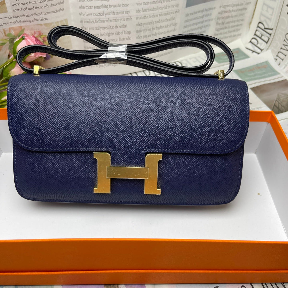 High-end Hermes 2026 Constance Elan 26cm Bag Epsom Leather 3