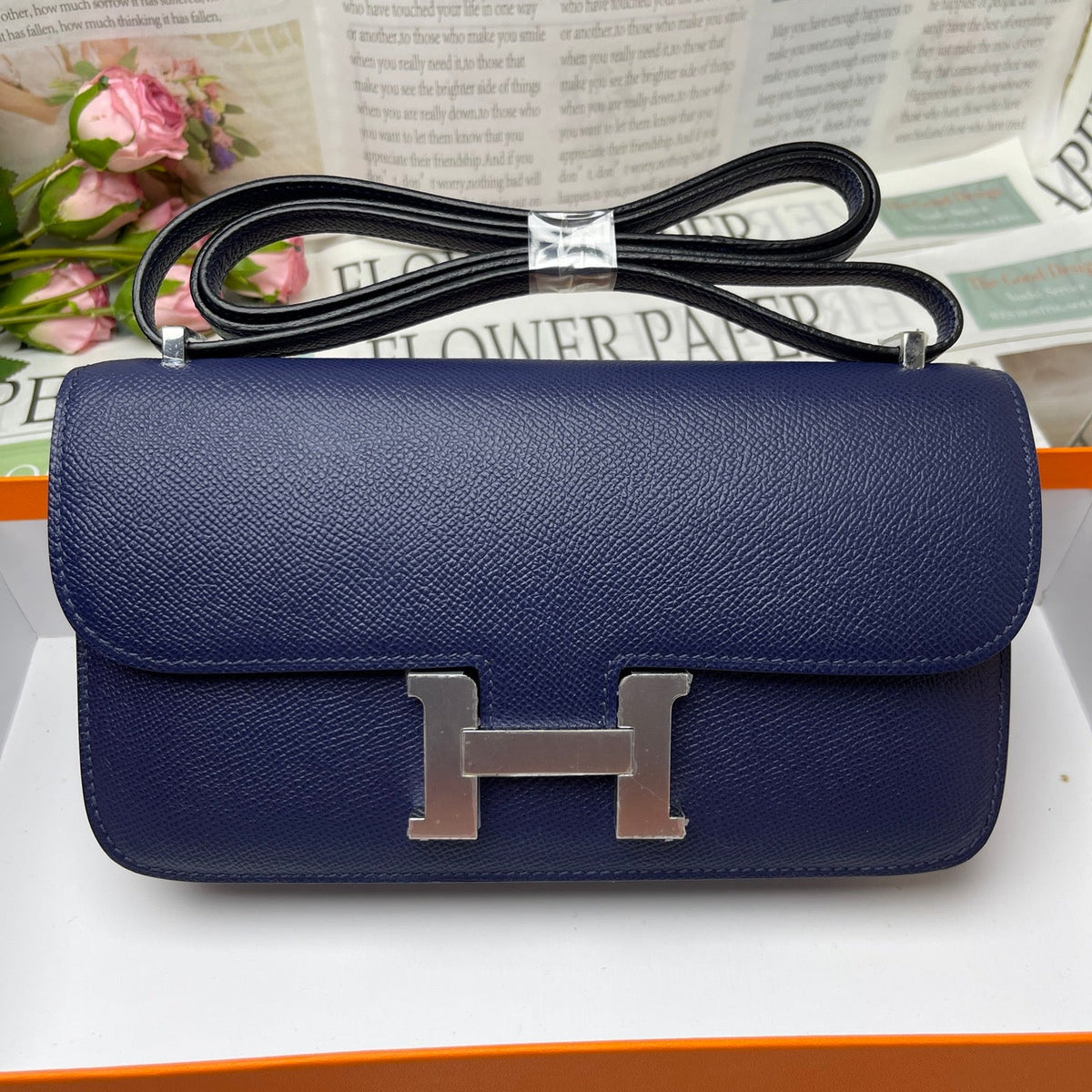 High-end Hermes 2026 Constance Elan 26cm Bag Epsom Leather 3