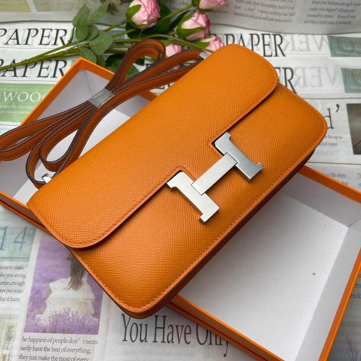 High-end Hermes 2026 Constance Elan 26cm Bag Epsom Leather 2