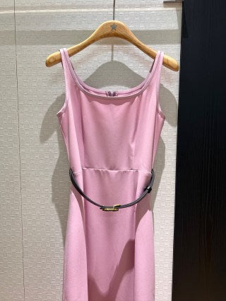 CD Vest Long Dress Acetate
