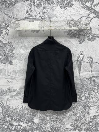 CD 25 Kimono Collar Long-sleeved Shirt Cotton