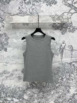 Loewe 25 Hollow Lace Vest Cotton