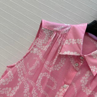 CC 25 Sleeveless Shirt Silk Cotton