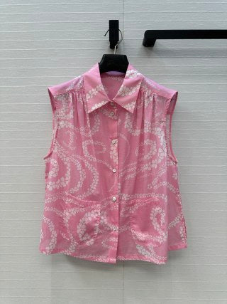 CC 25 Sleeveless Shirt Silk Cotton