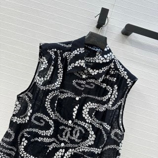 CC 25 Sleeveless Shirt Silk Cotton