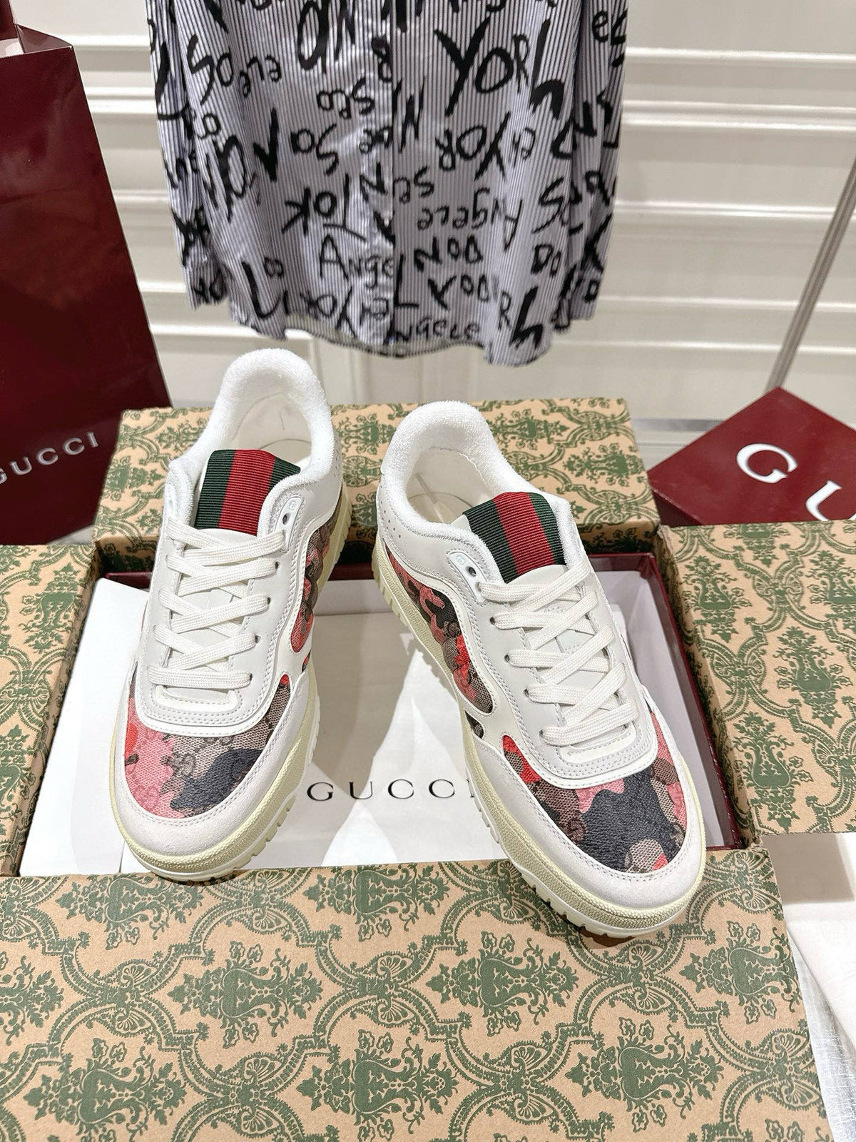 Gucci 2026 Re-Web Sneaker Canvas 919323