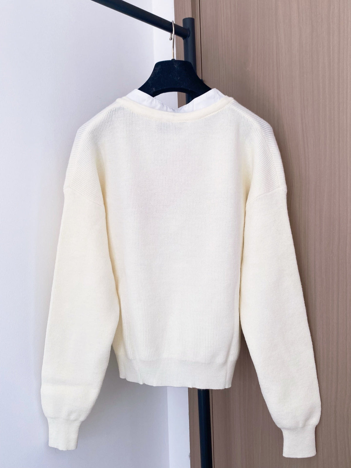 Miumiu 2025 V-neck Sweater Wool