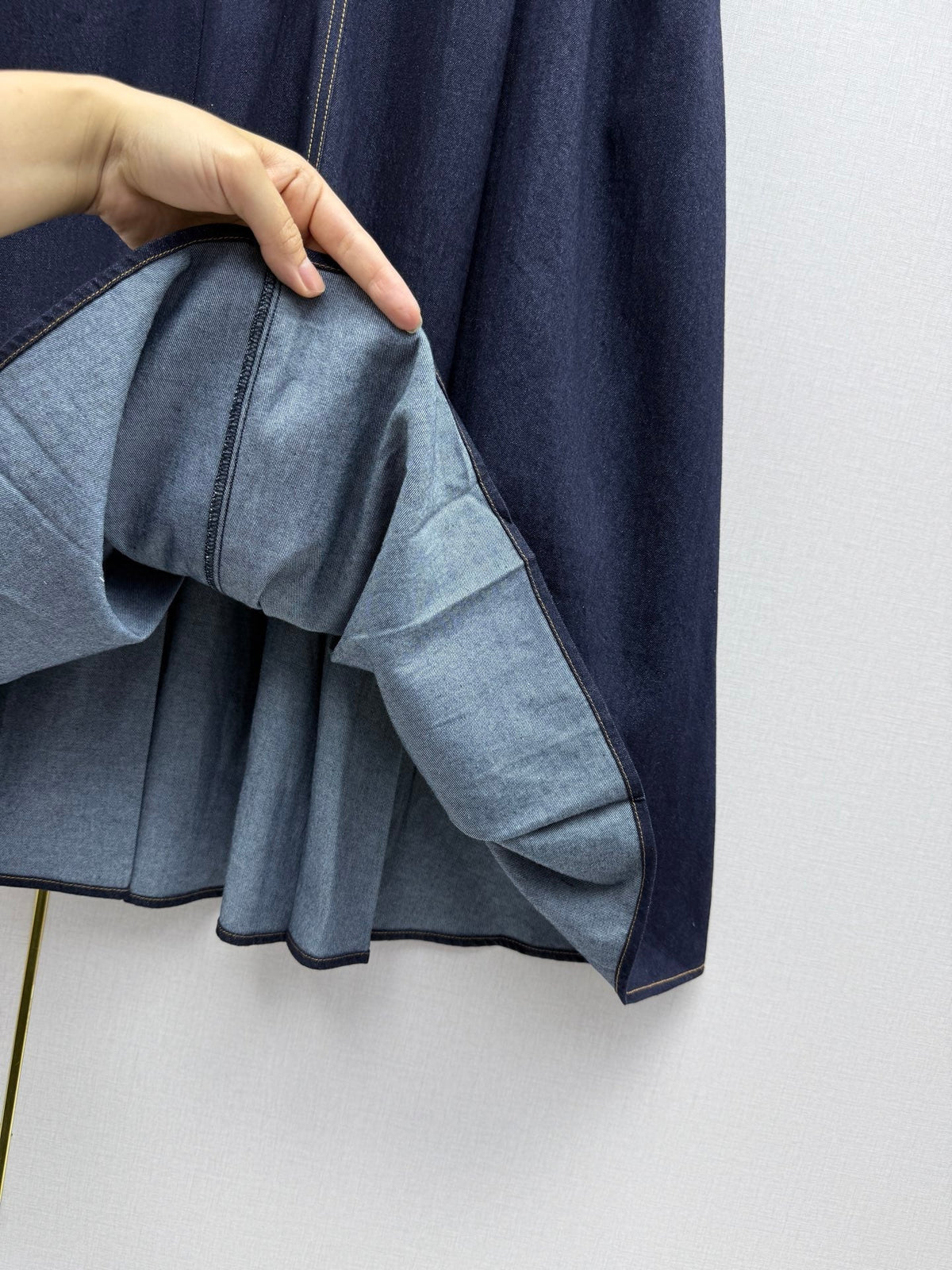 Miumiu 2026 Denim Dress Cotton 351559