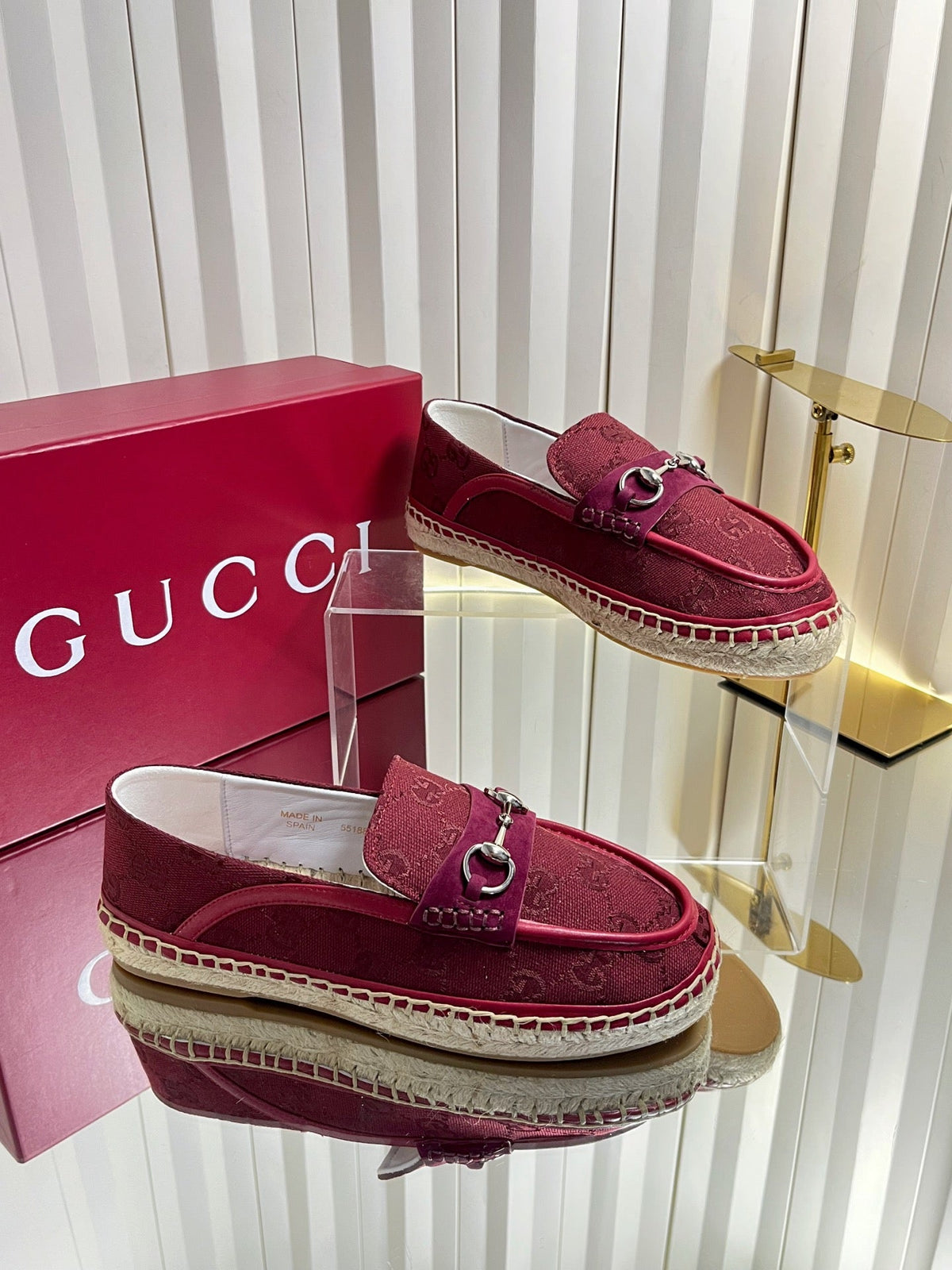 Gucci 2026 GG Espadrilles Monogram Canvas 768179