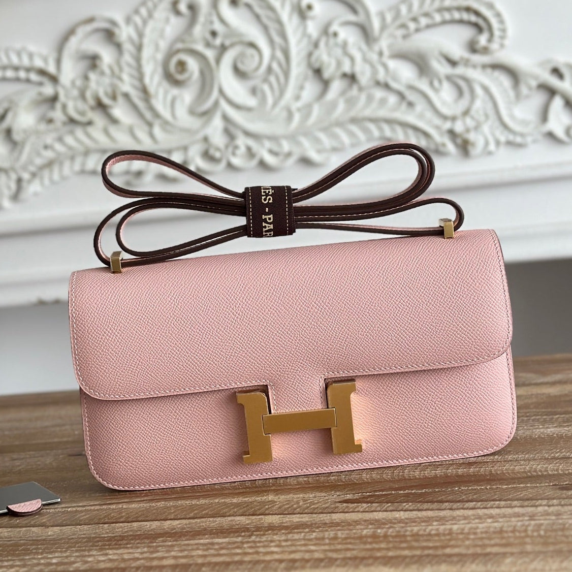 High-end Hermes 2026 Constance Elan 26cm Bag Epsom Leather 4