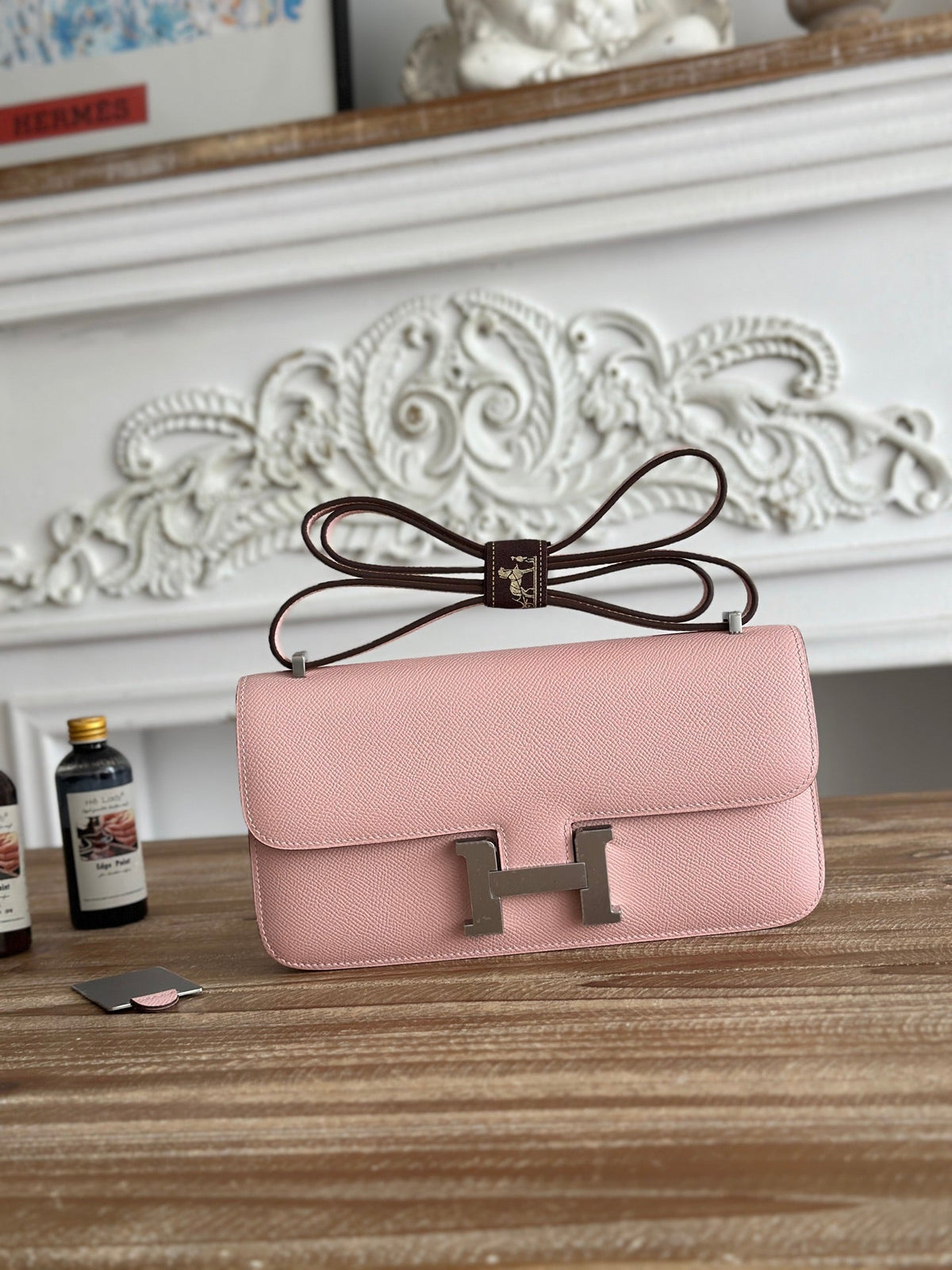 High-end Hermes 2026 Constance Elan 26cm Bag Epsom Leather 4