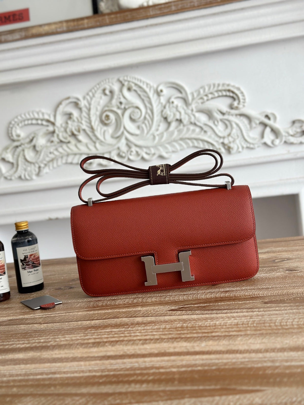 High-end Hermes 2026 Constance Elan 26cm Bag Epsom Leather 4