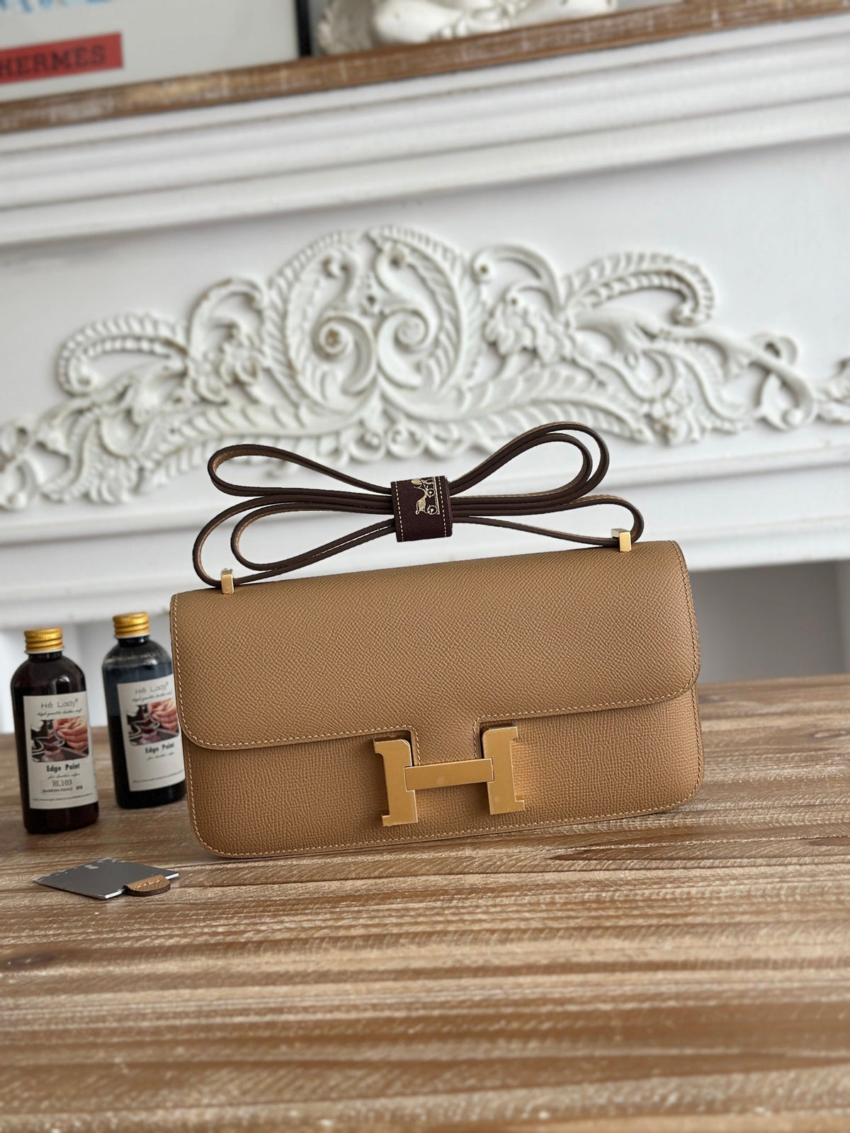 High-end Hermes 2026 Constance Elan 26cm Bag Epsom Leather 4