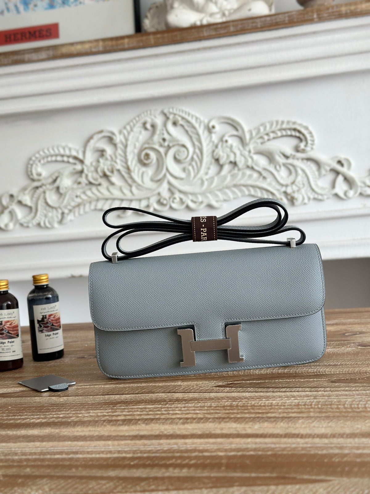High-end Hermes 2026 Constance Elan 26cm Bag Epsom Leather 4