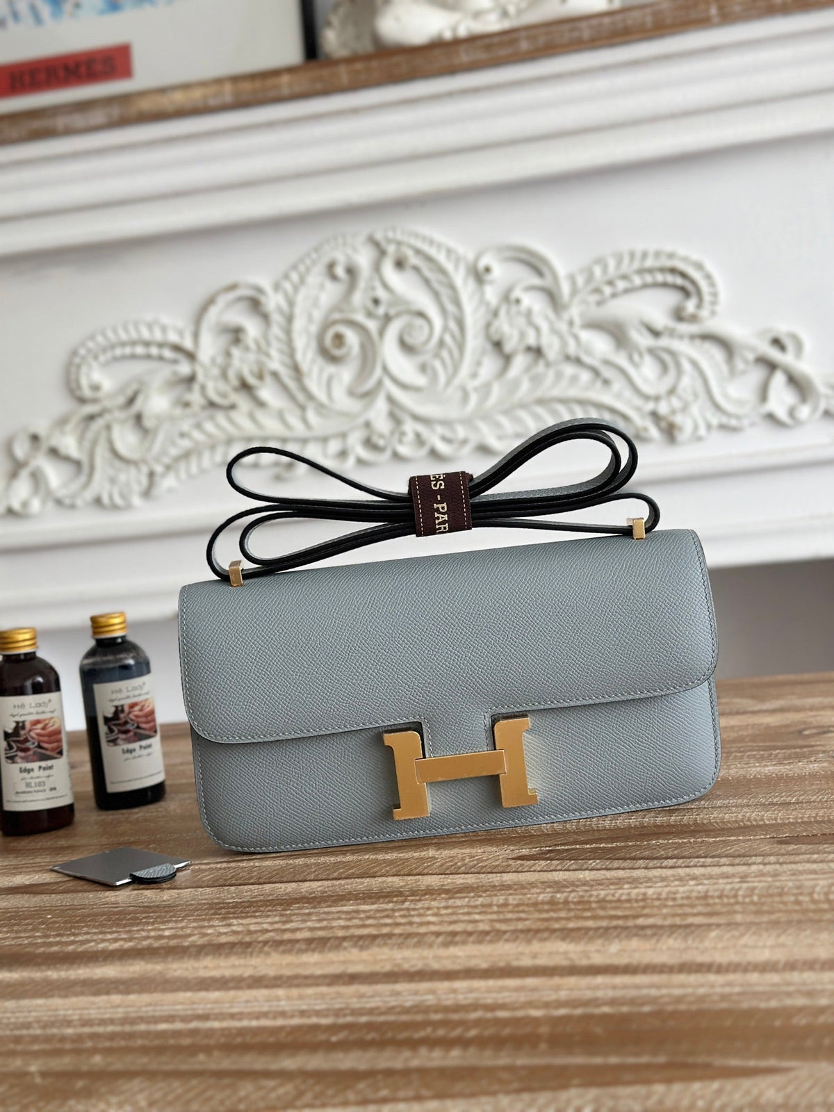 High-end Hermes 2026 Constance Elan 26cm Bag Epsom Leather 4