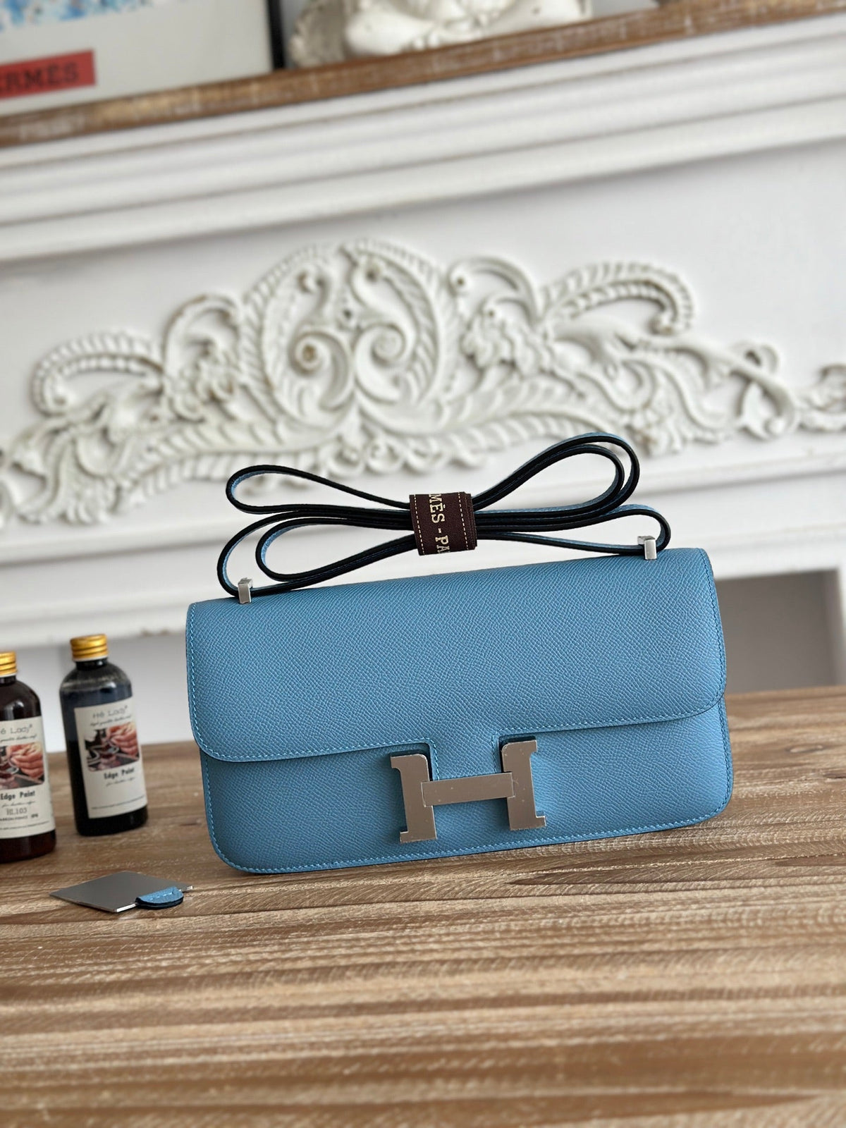 High-end Hermes 2026 Constance Elan 26cm Bag Epsom Leather 4