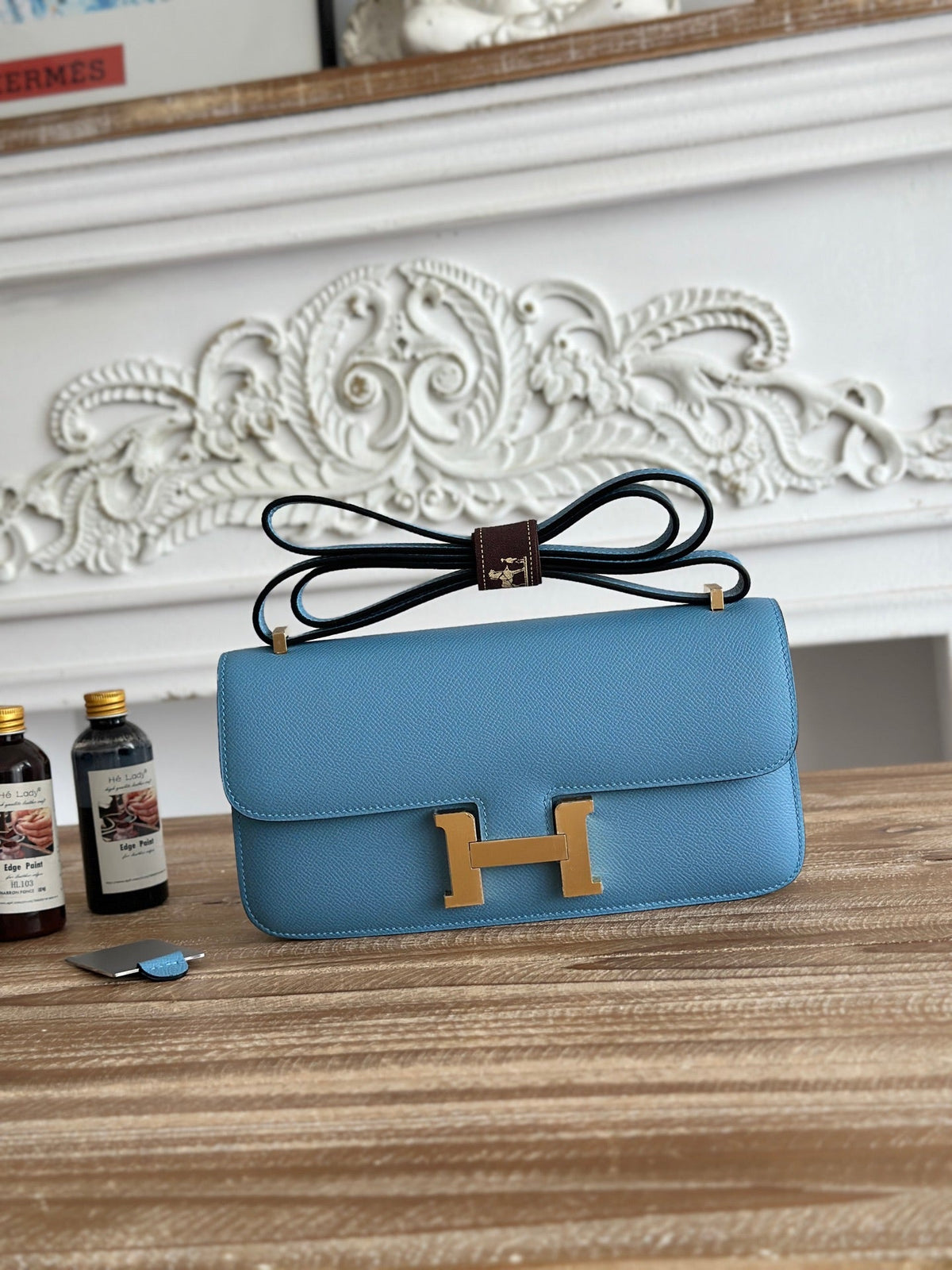 High-end Hermes 2026 Constance Elan 26cm Bag Epsom Leather 4
