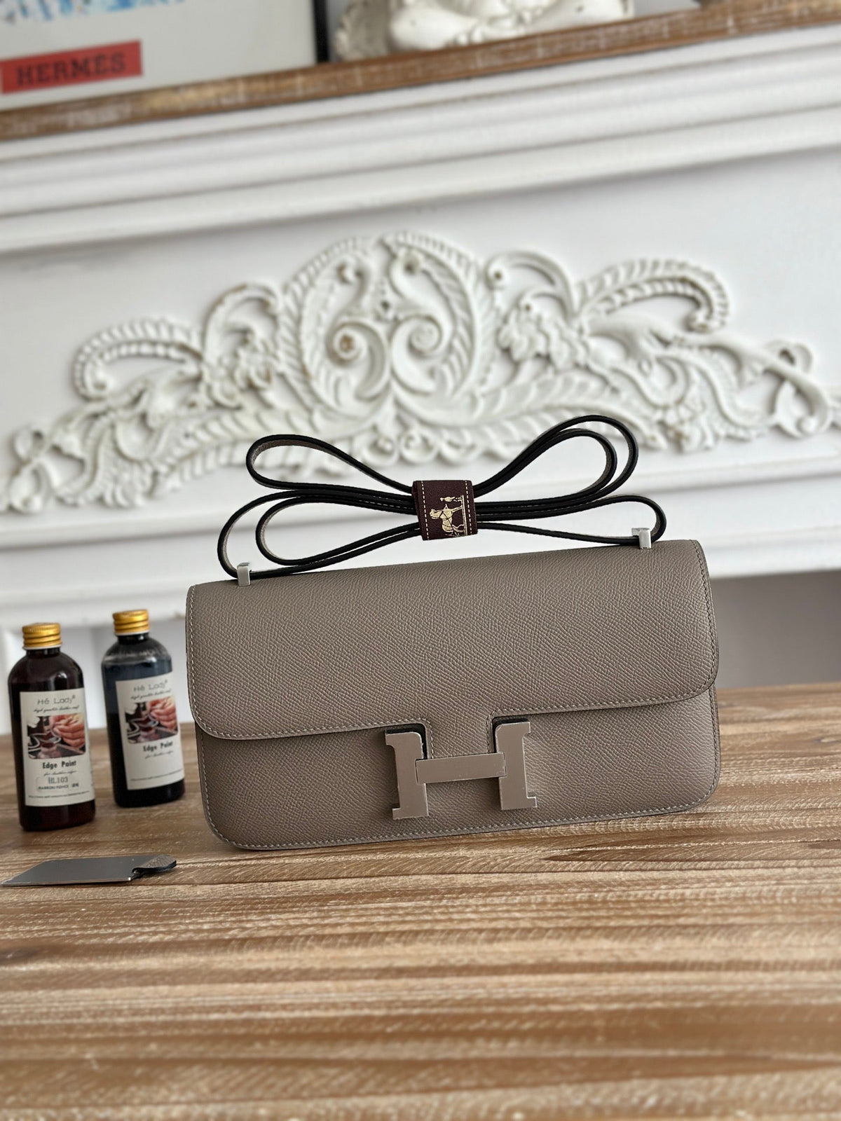 High-end Hermes 2026 Constance Elan 26cm Bag Epsom Leather 4