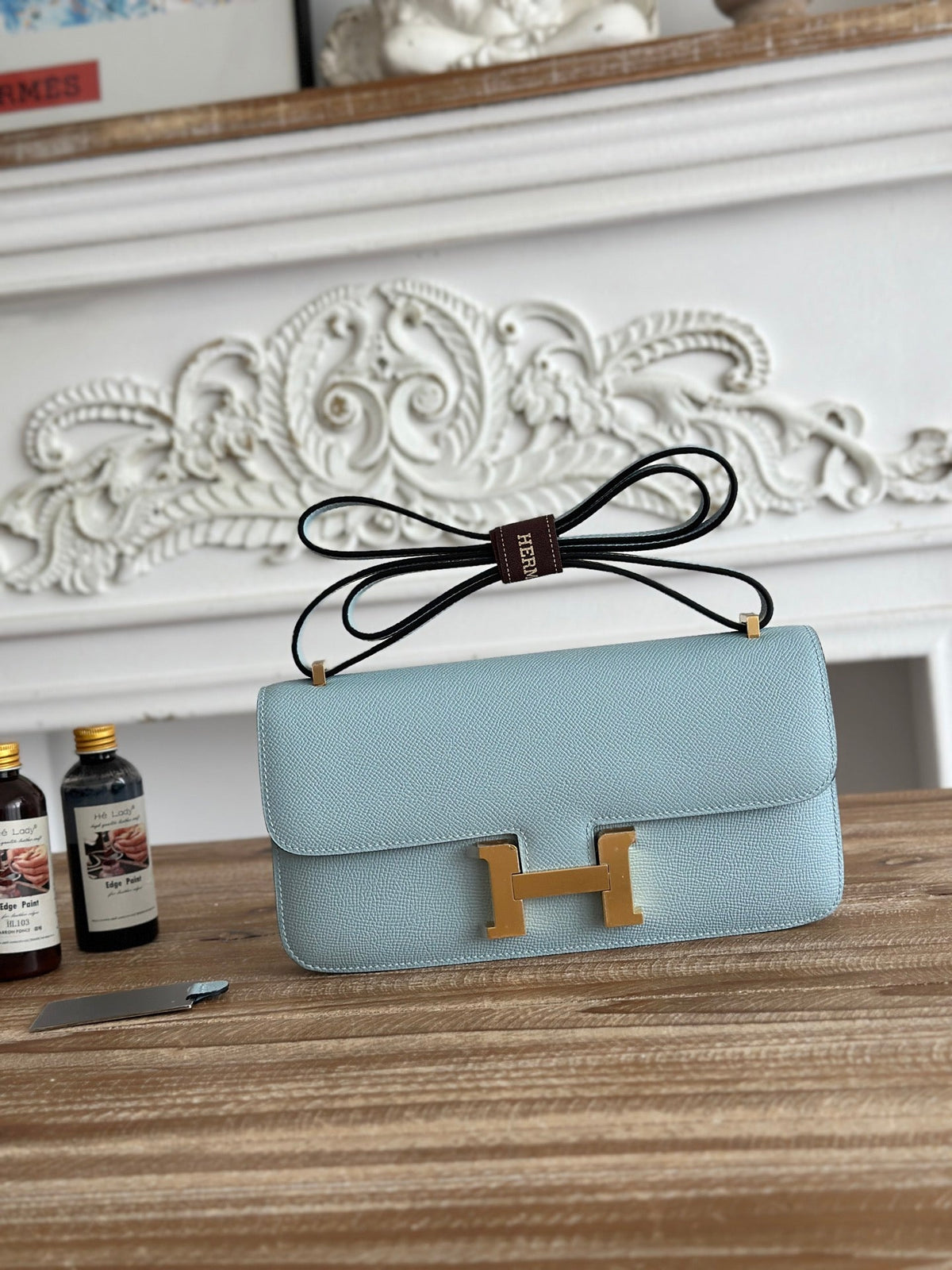 High-end Hermes 2026 Constance Elan 26cm Bag Epsom Leather 4