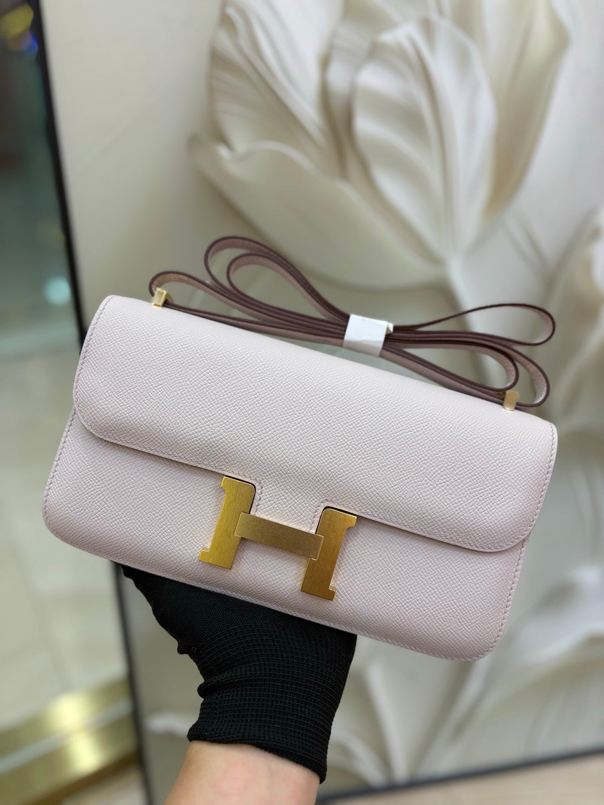 High-end Hermes 2026 Constance Elan 26cm Bag Epsom Leather 1