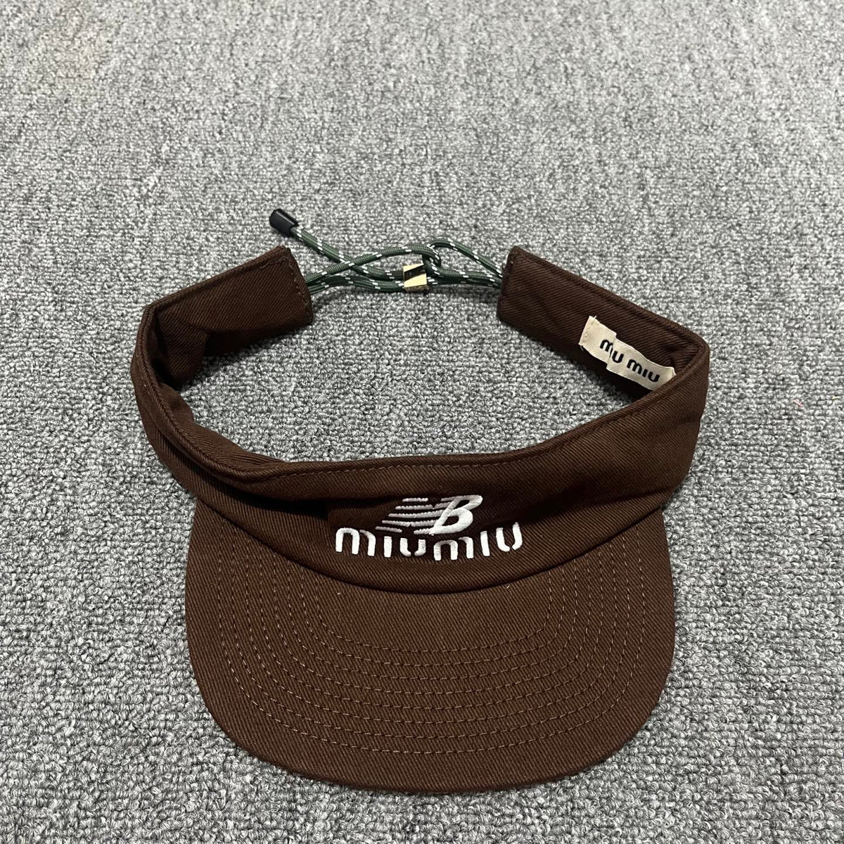 Miumiu Visor Cotton 322132