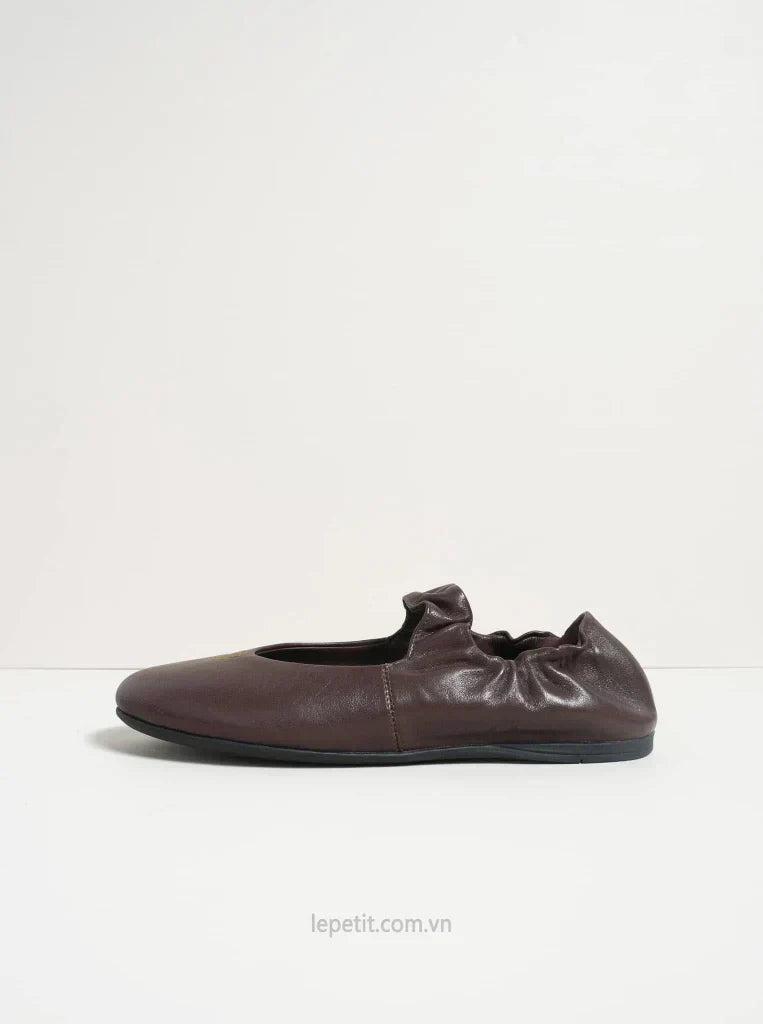 Ruches Nappa Leather Ballerinas 174