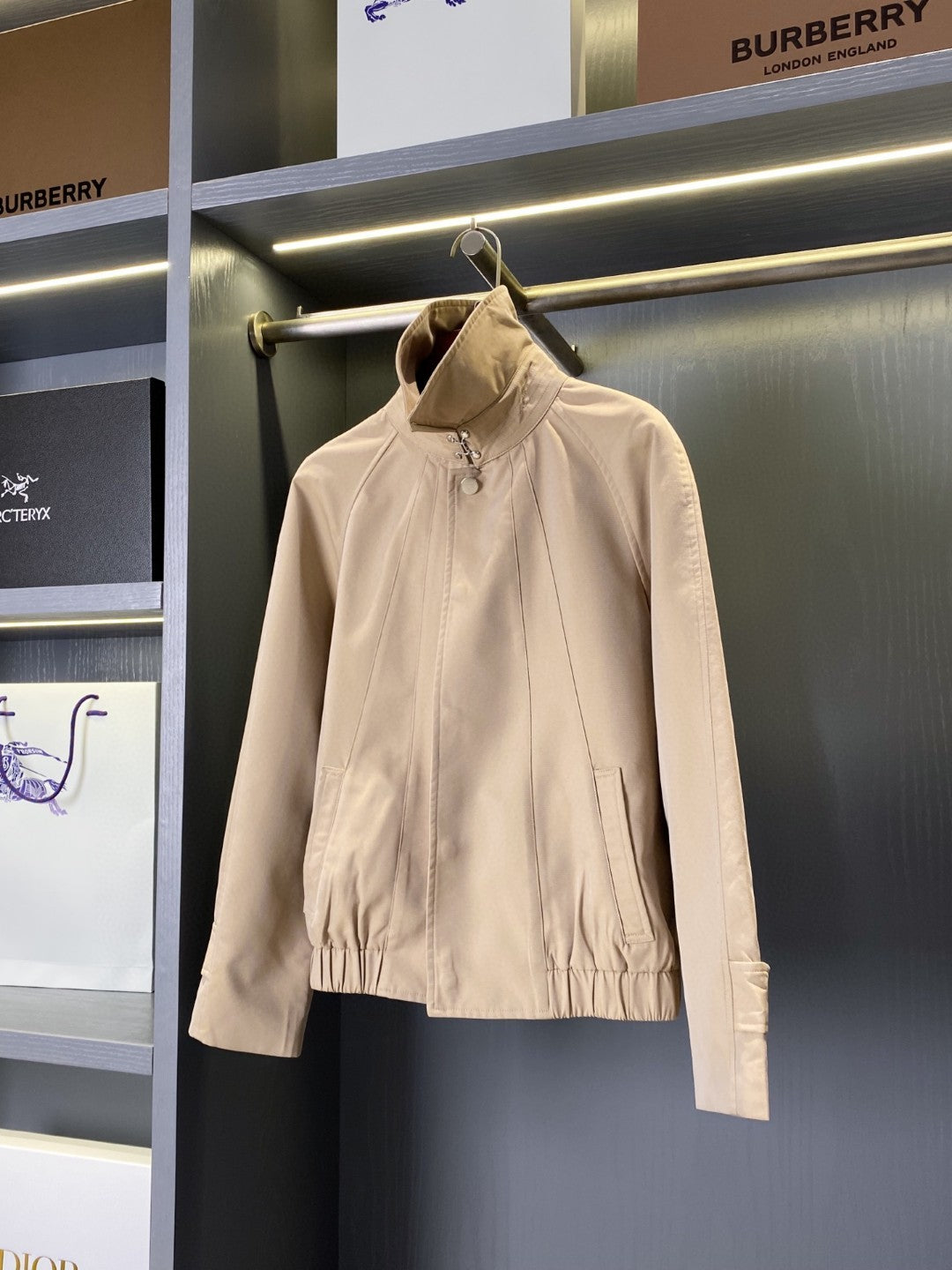 Bur 25 Jacket Beige Cotton 238409
