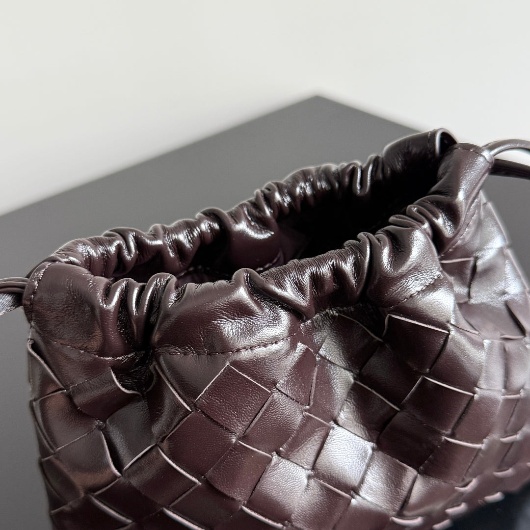 BV Small Dustbag Chocolate Calfskin 242946