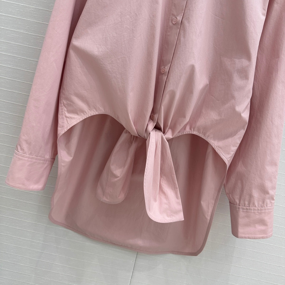Loewe 25 Shirt Pink Cotton