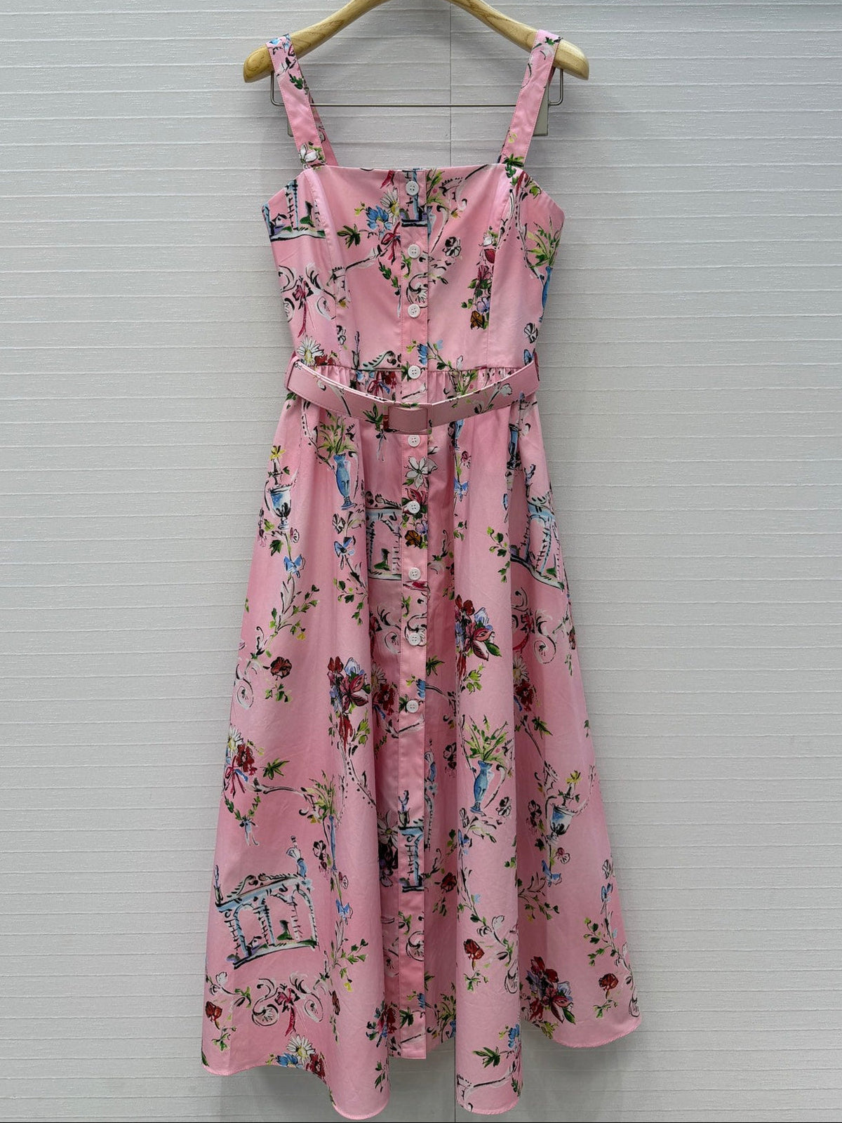 Dior 2026 Print Slip Dress Cotton 401997
