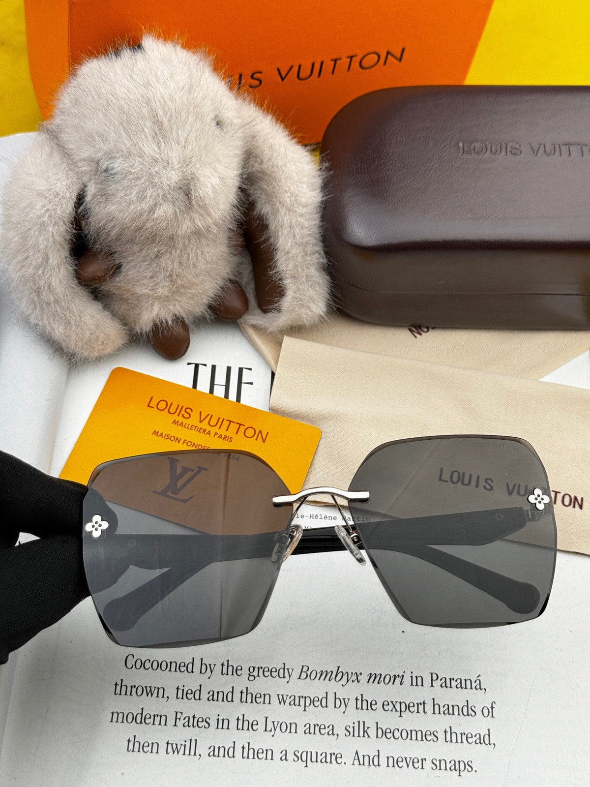 SQUARE SUNGLASSES L8612 IN ACETATE