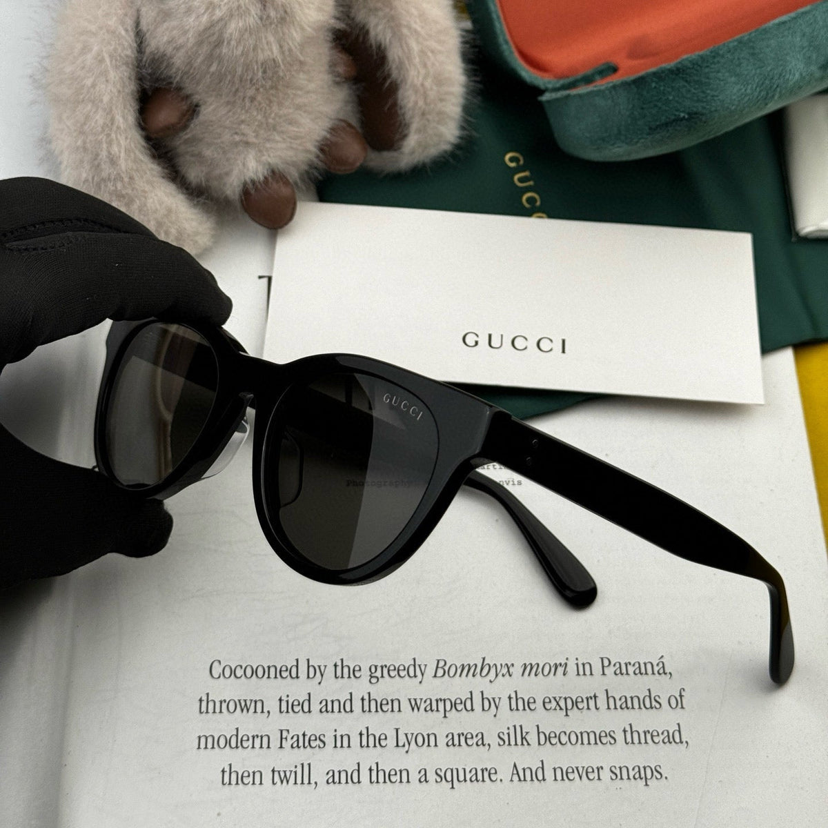 ROUND FRAME SUNGLASSES G500 IN ACETATE