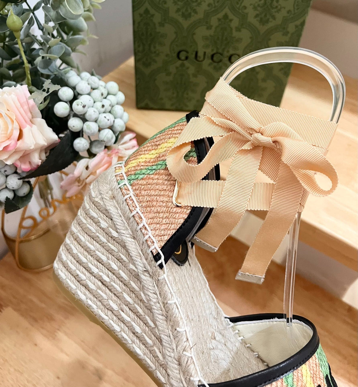 GG  Double G High Sandals Shoes
