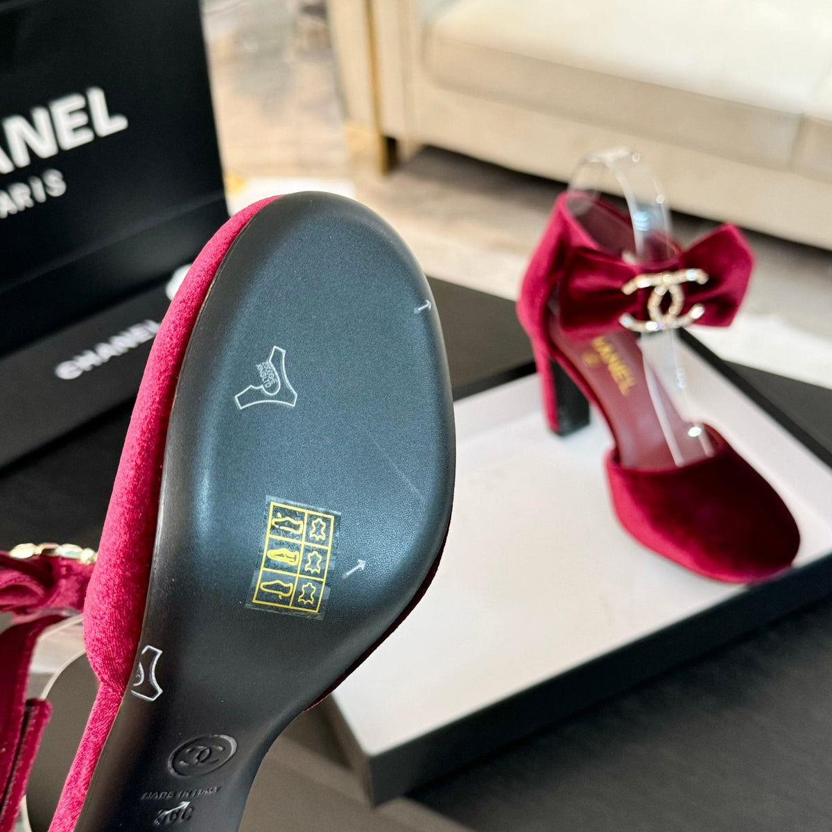 CC Mary Janes Red Velvet
