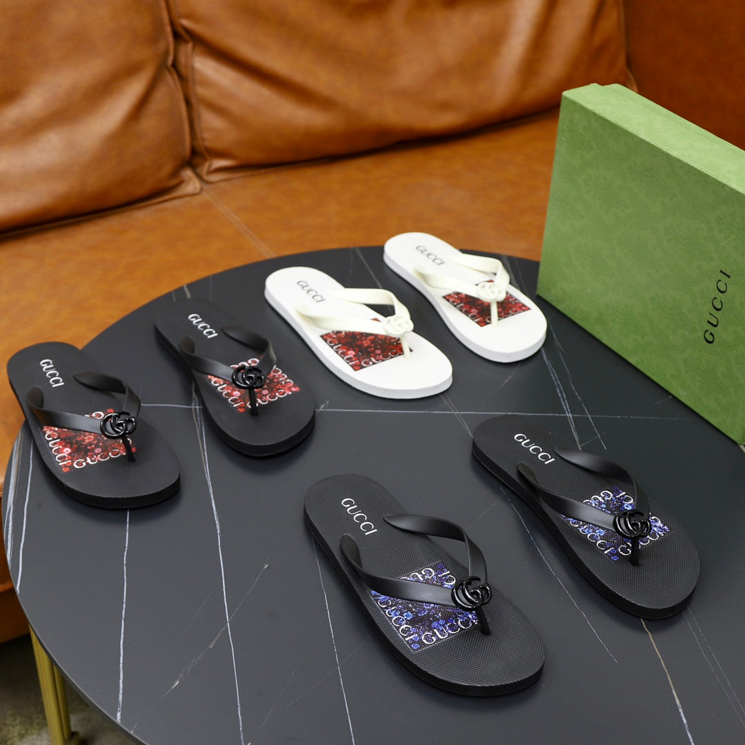 GG Men's Thong Sandals Rubber 546534