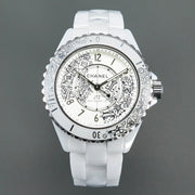 J12 38mm Automatic 20Th Anniversary White Ceramic