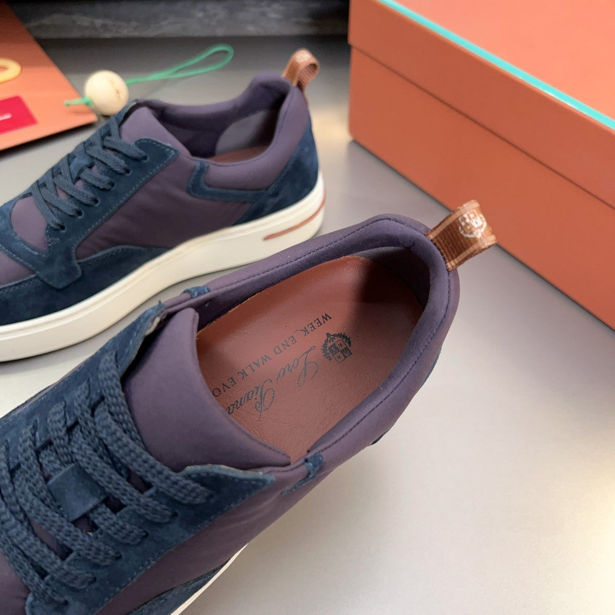 LP NEWPORT WALK SNEAKERS GRAPE SUEDE