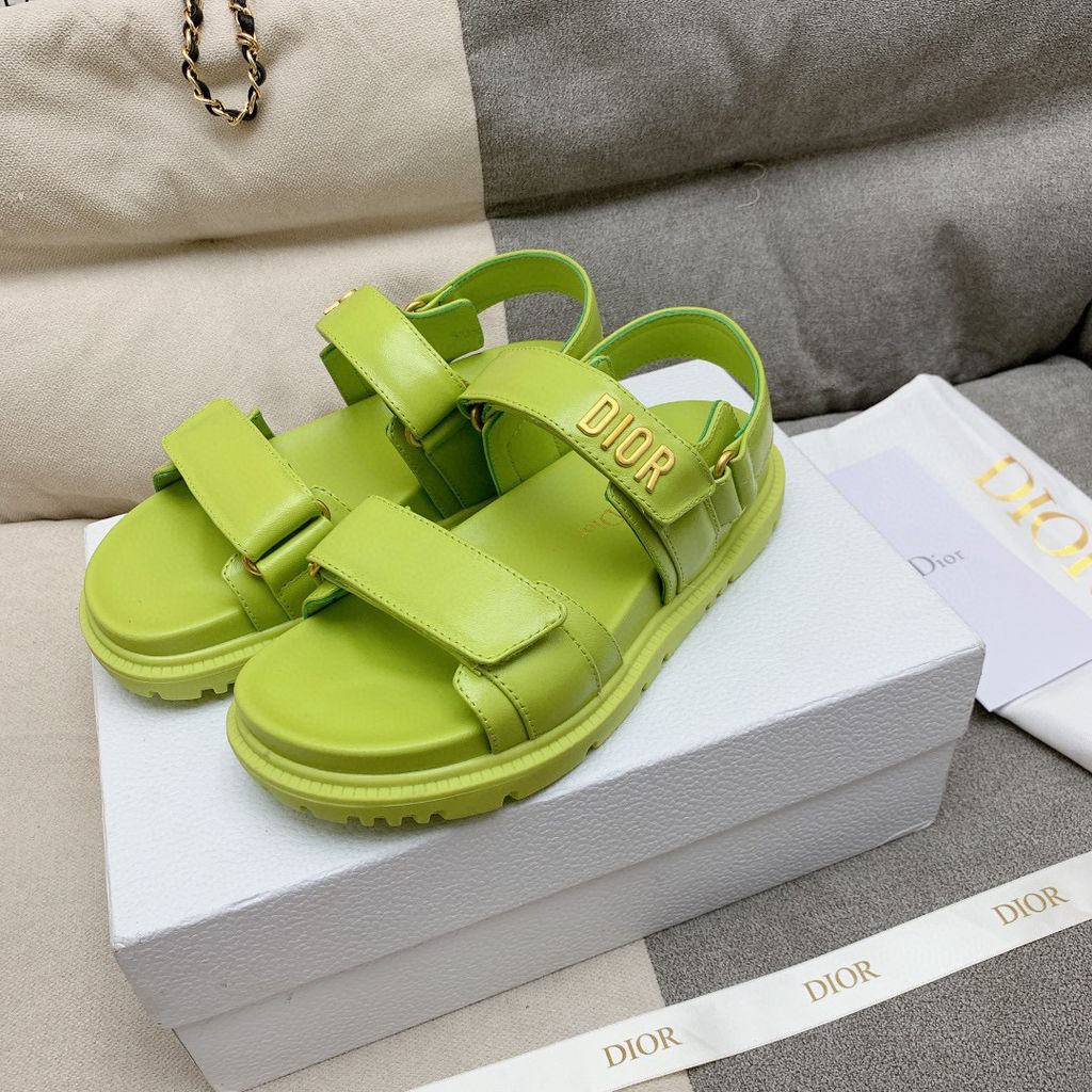 cd dioract dad sandal lambskin